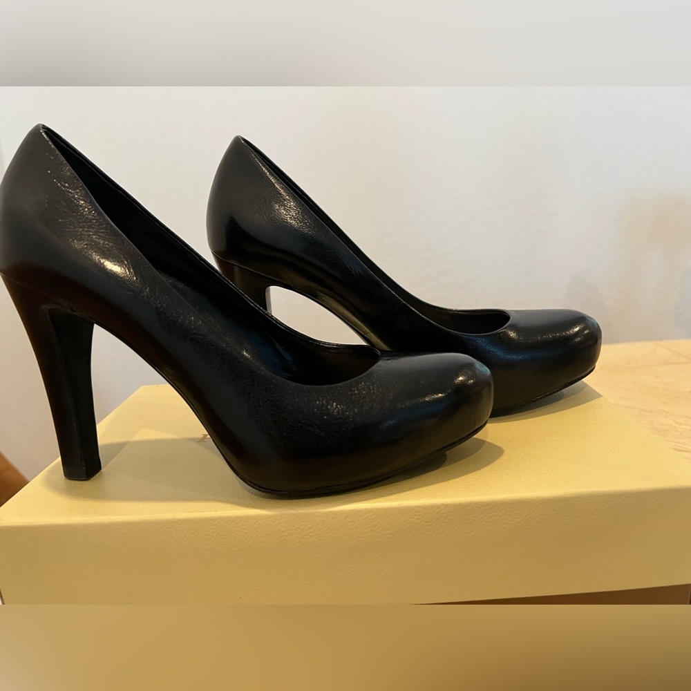 Franco Sarto Black Heels